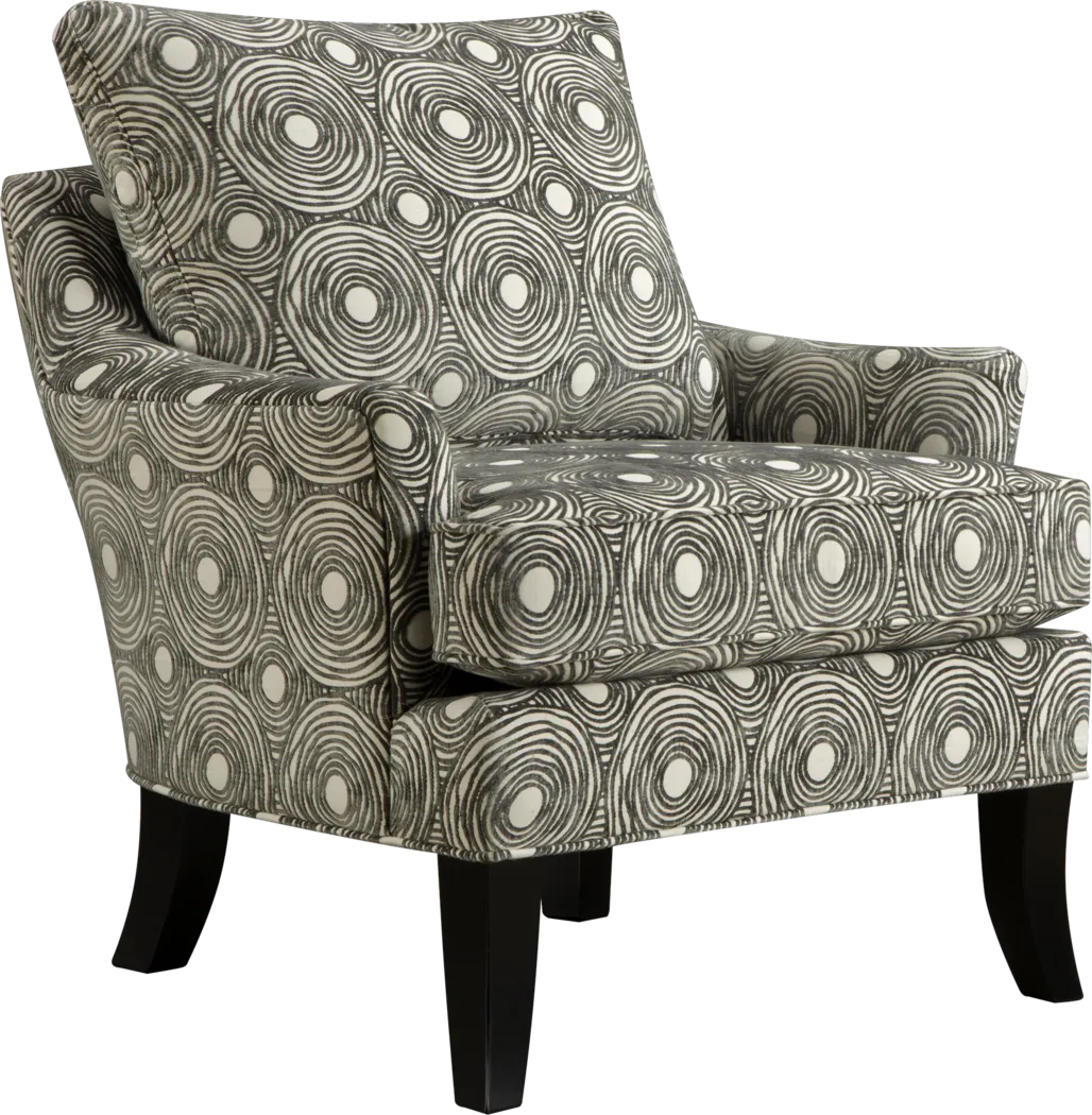 Gecko Graphite Accent Chair - Thumbnail - Image 1