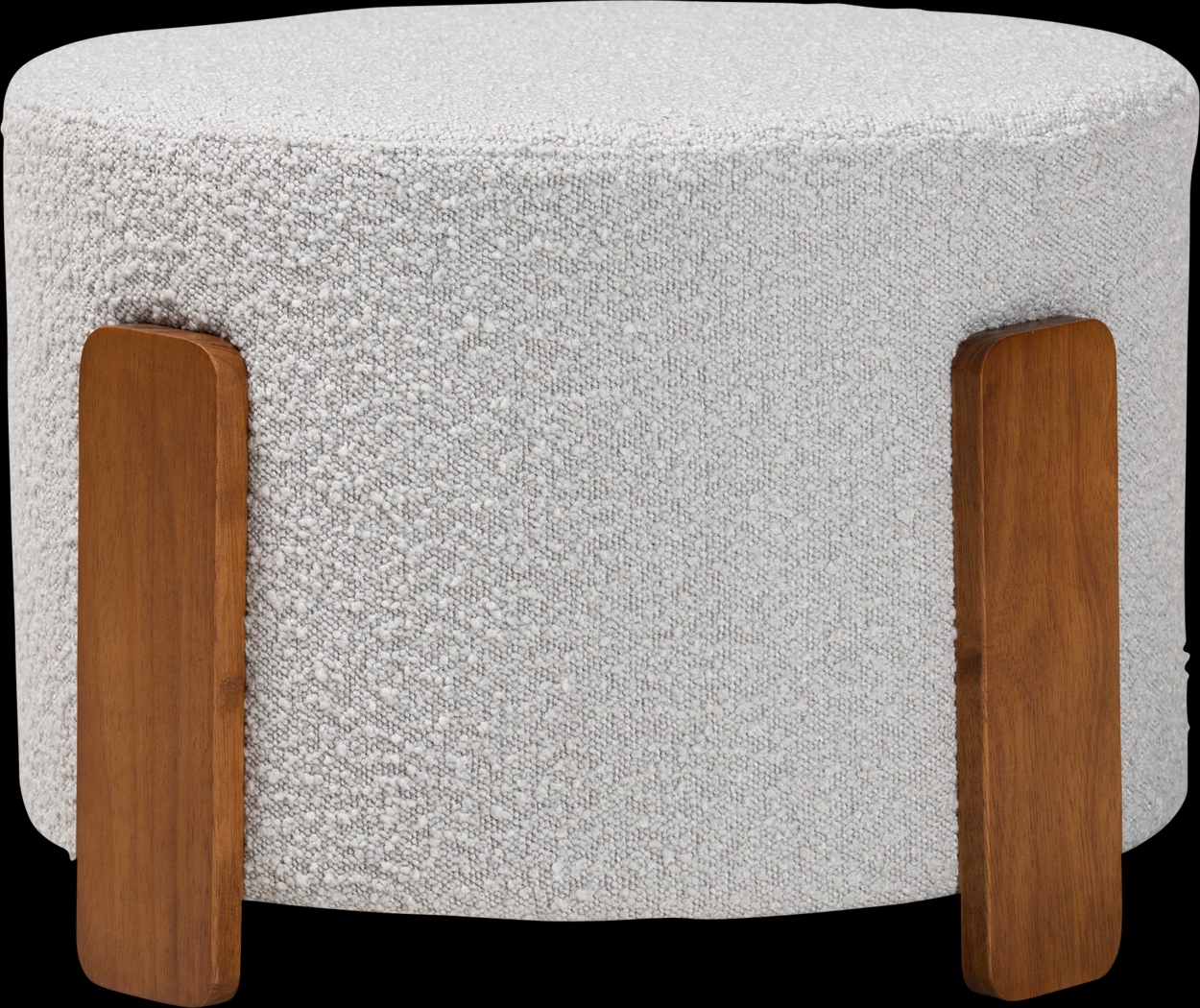 Geddings Gray Ottoman - Thumbnail - Image 3