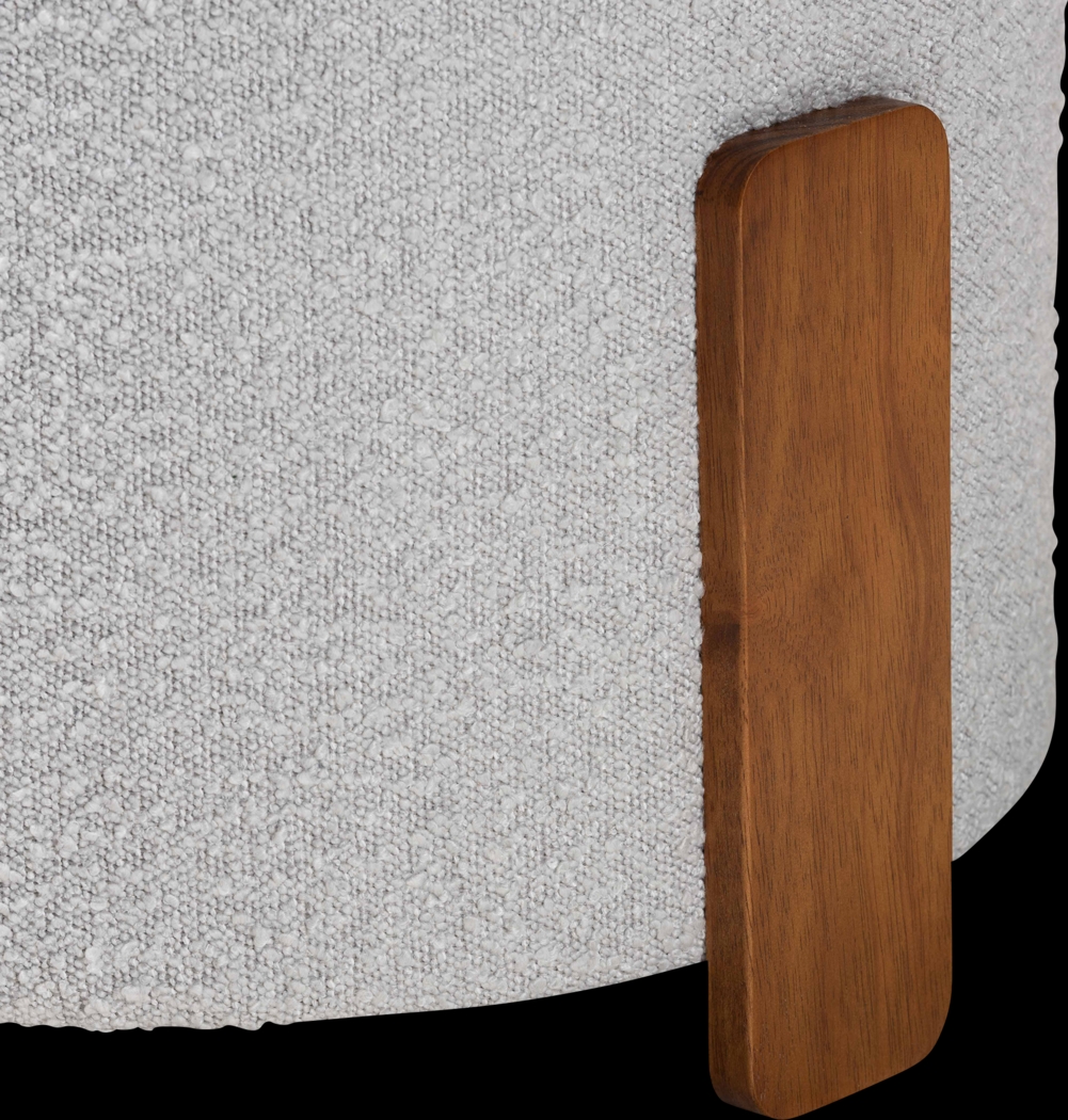 Geddings Gray Ottoman - Thumbnail - Image 4