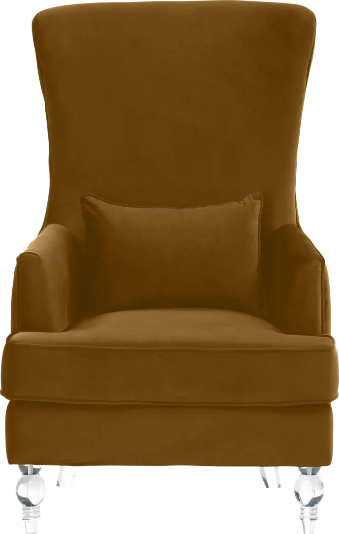 Gehron Cognac Accent Chair - Thumbnail - Image 2