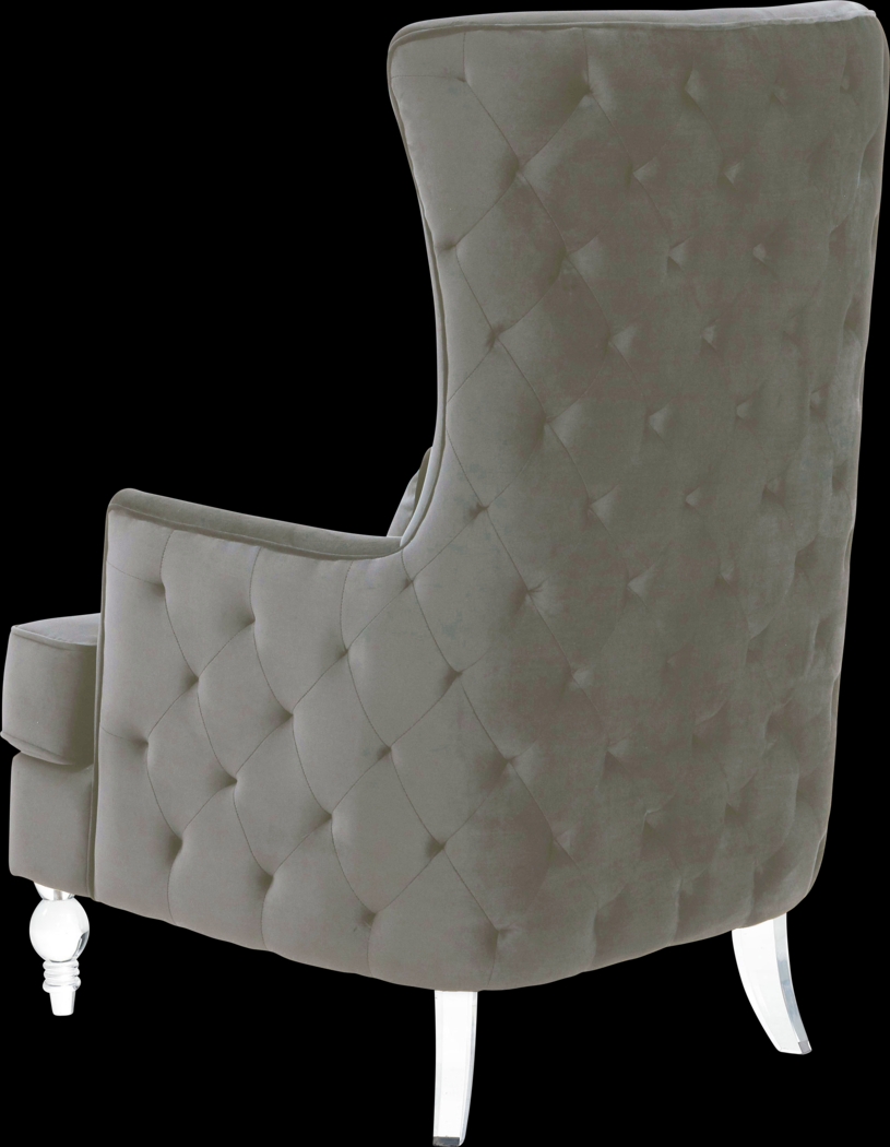 Gehron Gray Accent Chair - Thumbnail - Image 2