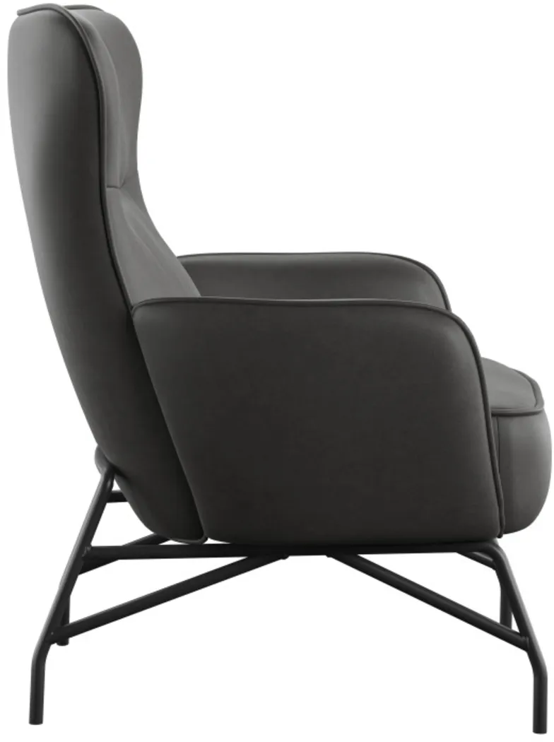 Geitz Black Accent Chair - Thumbnail - Image 2