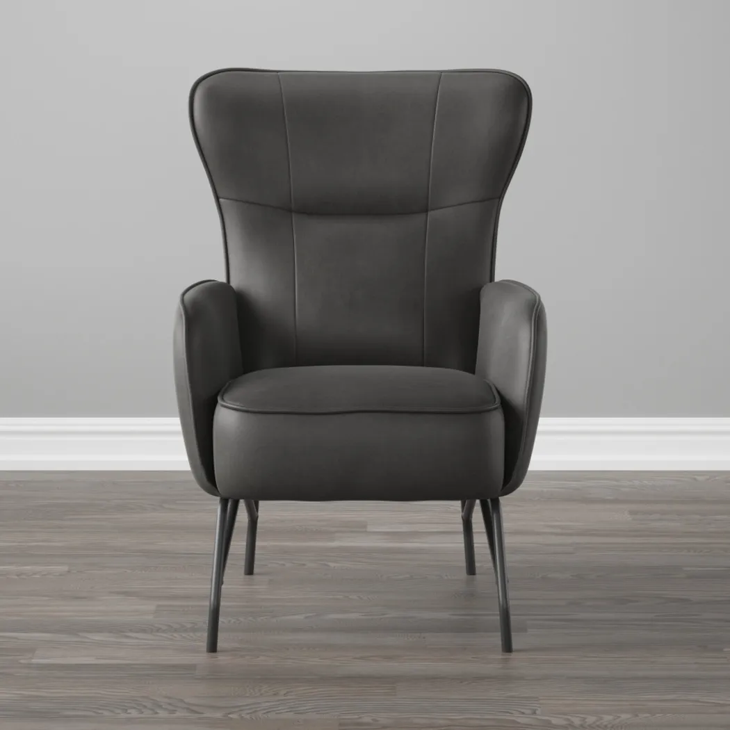 Geitz Black Accent Chair - Thumbnail - Image 5