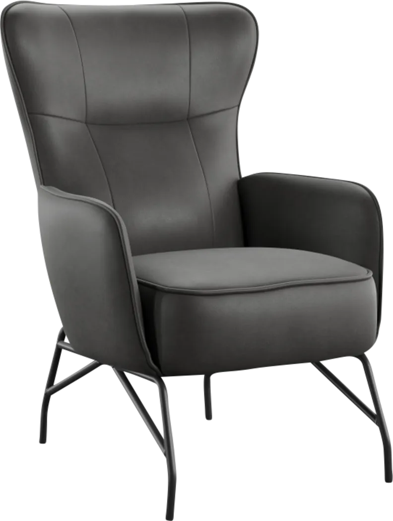 Geitz Black Accent Chair - Thumbnail - Image 1