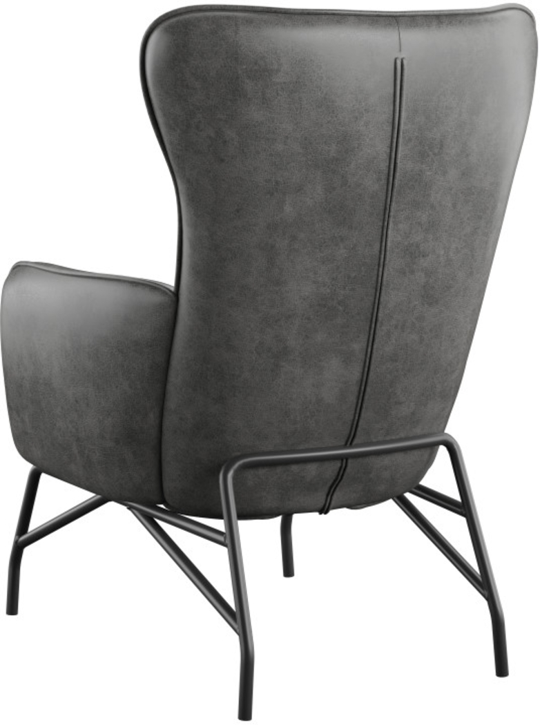 Geitz Charcoal Accent Chair - Thumbnail - Image 3