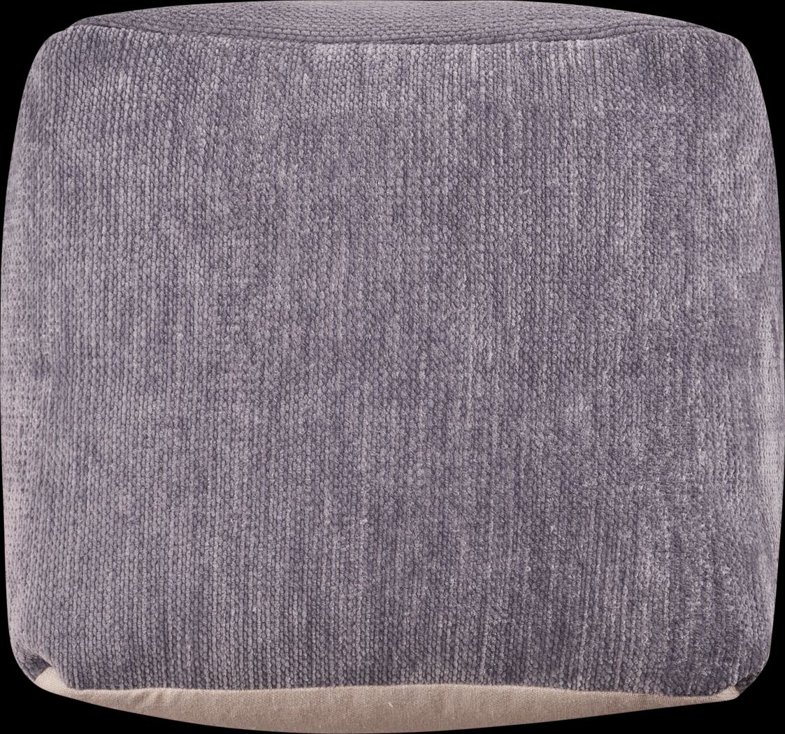 Gekia Gray Pouf - Thumbnail - Image 3