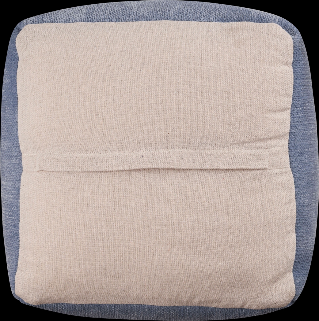 Gekia Light Blue Pouf - Thumbnail - Image 4