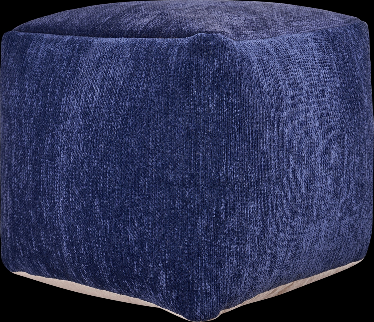 Gekia Navy Pouf - Thumbnail - Image 1