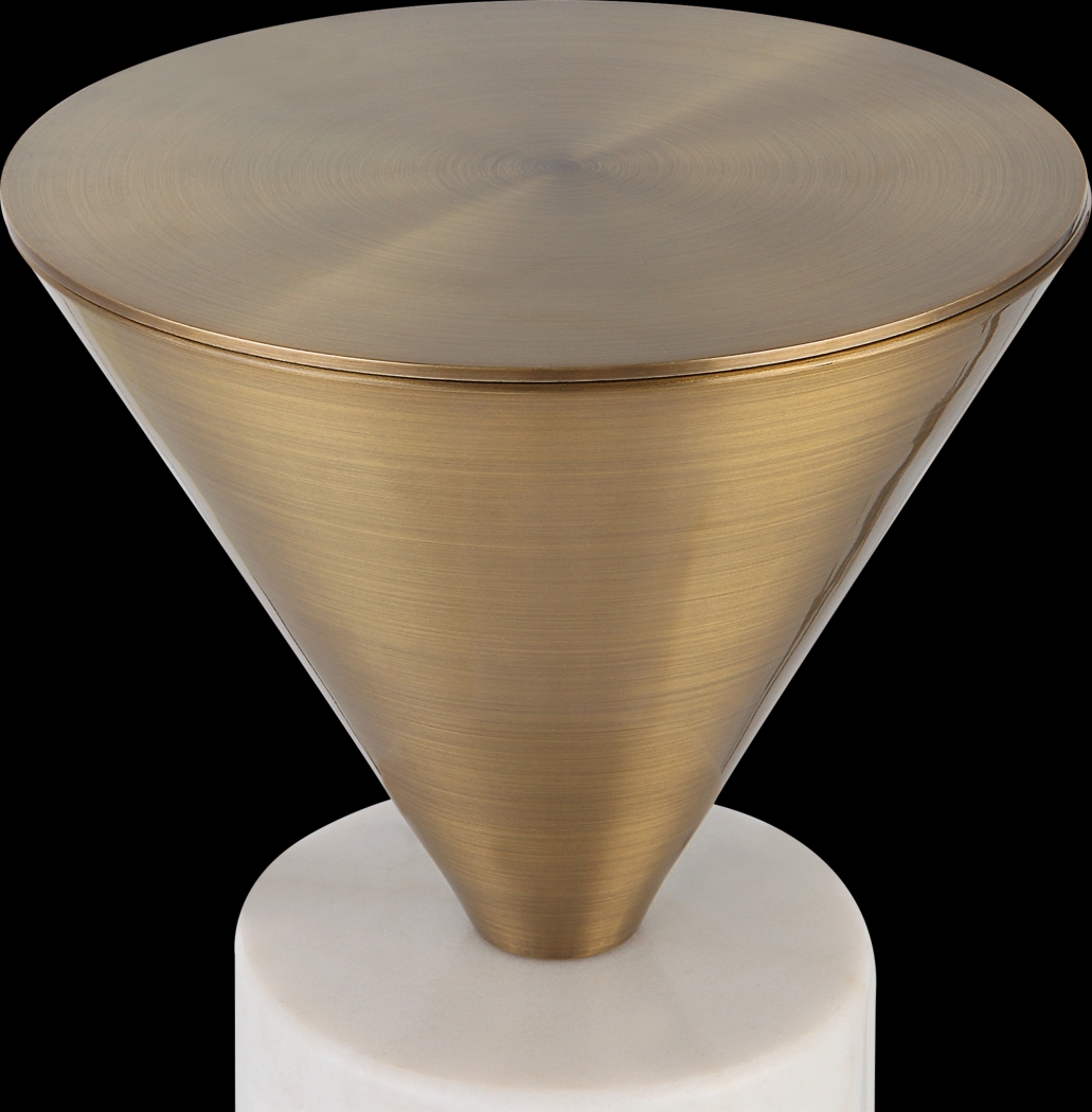 Geldus Brass Accent Table - Thumbnail - Image 3