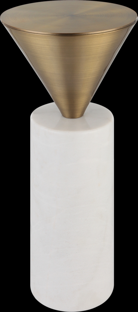 Geldus Brass Accent Table - Thumbnail - Image 1