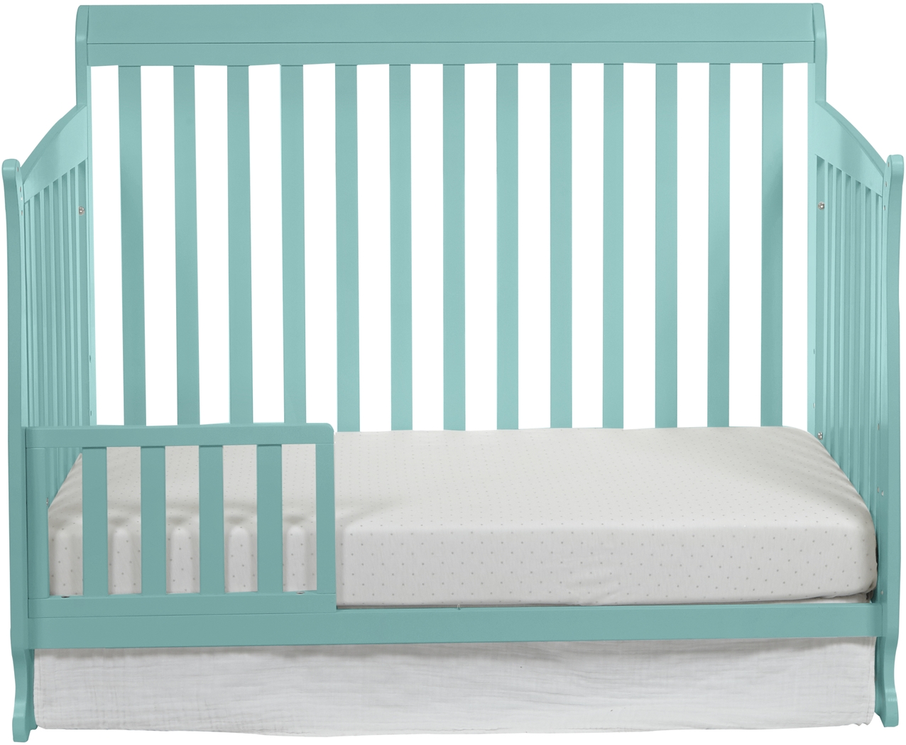 Kids Gelhaven Turquoise Convertible Crib - Thumbnail - Image 2