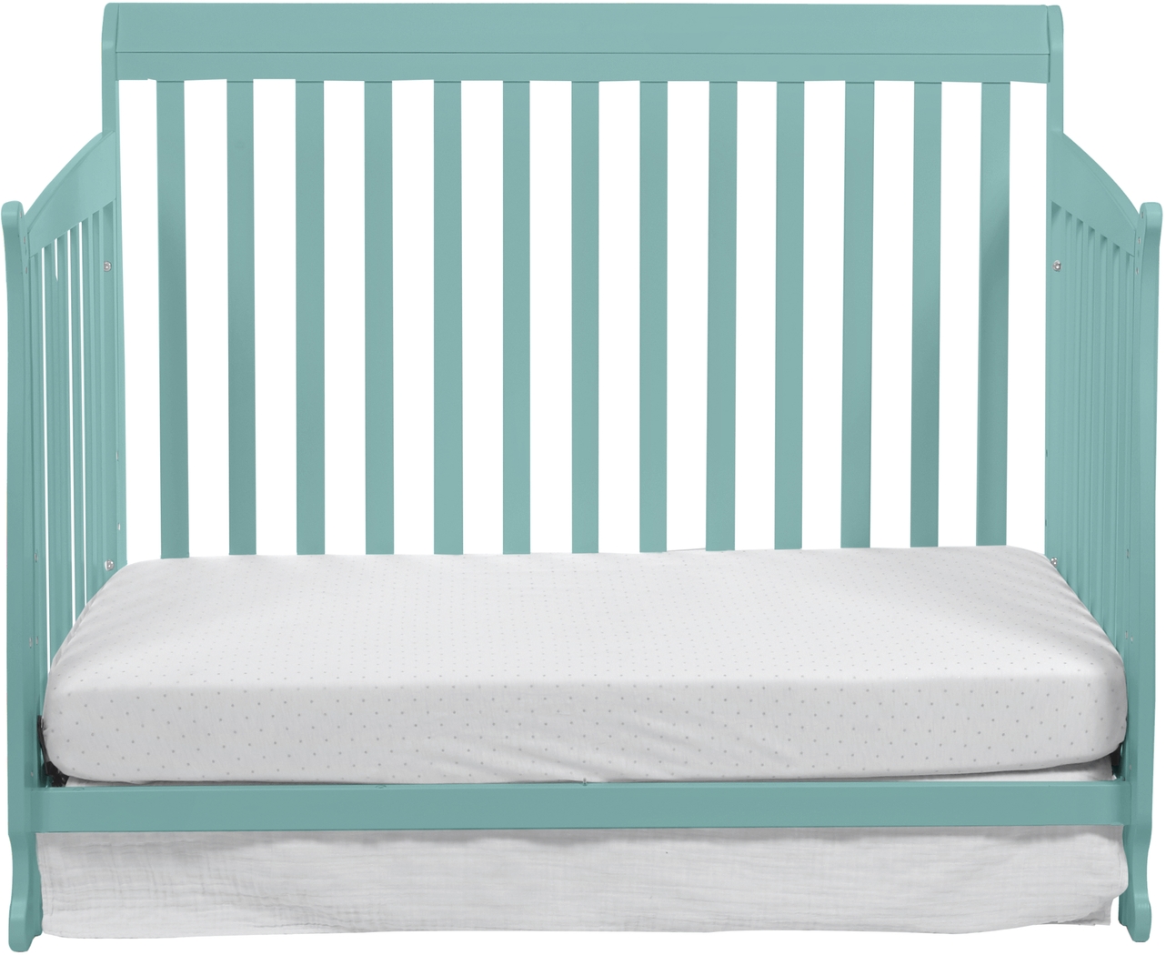 Kids Gelhaven Turquoise Convertible Crib - Thumbnail - Image 3