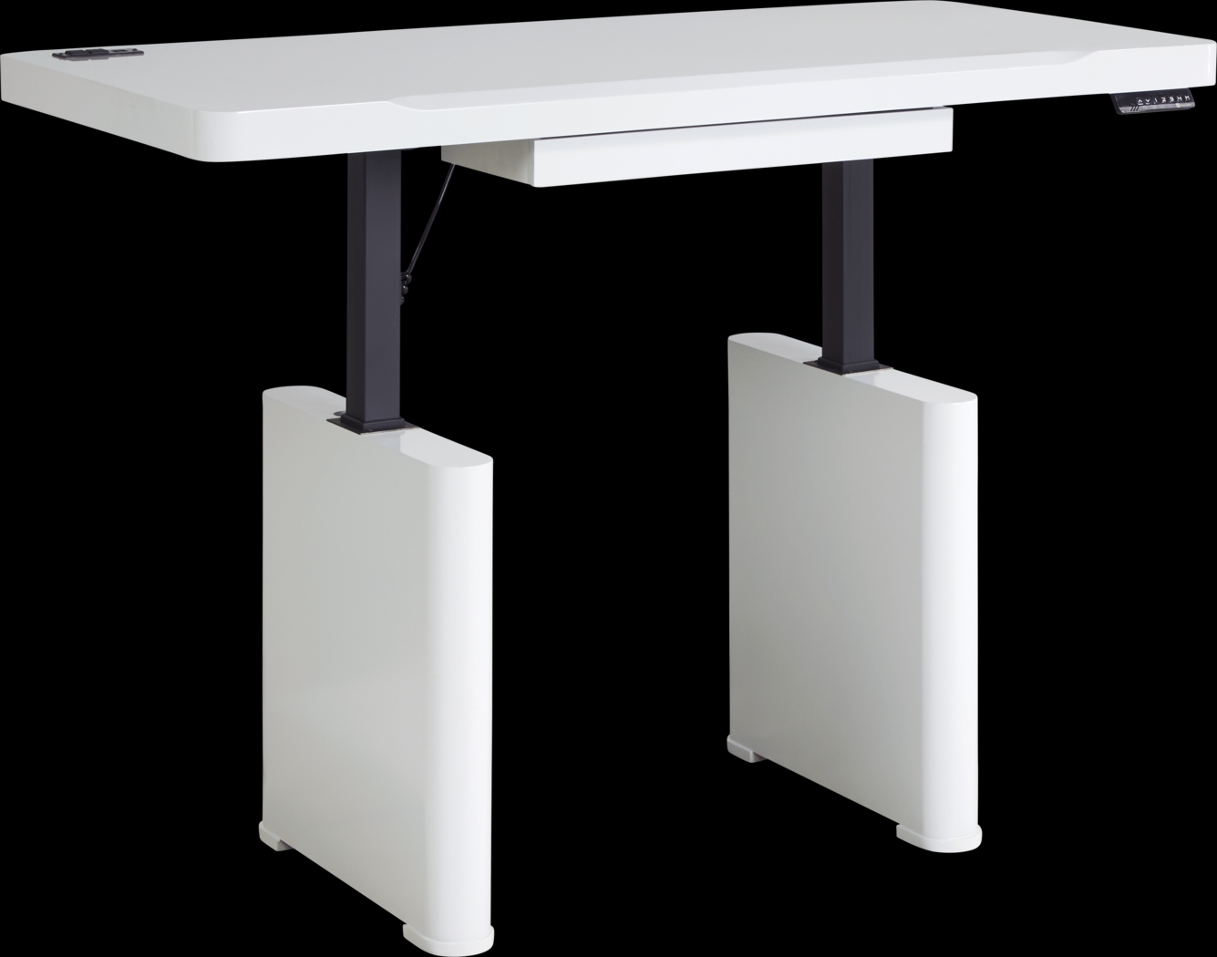 Geller Gray Sit & Stand Desk - Thumbnail - Image 3