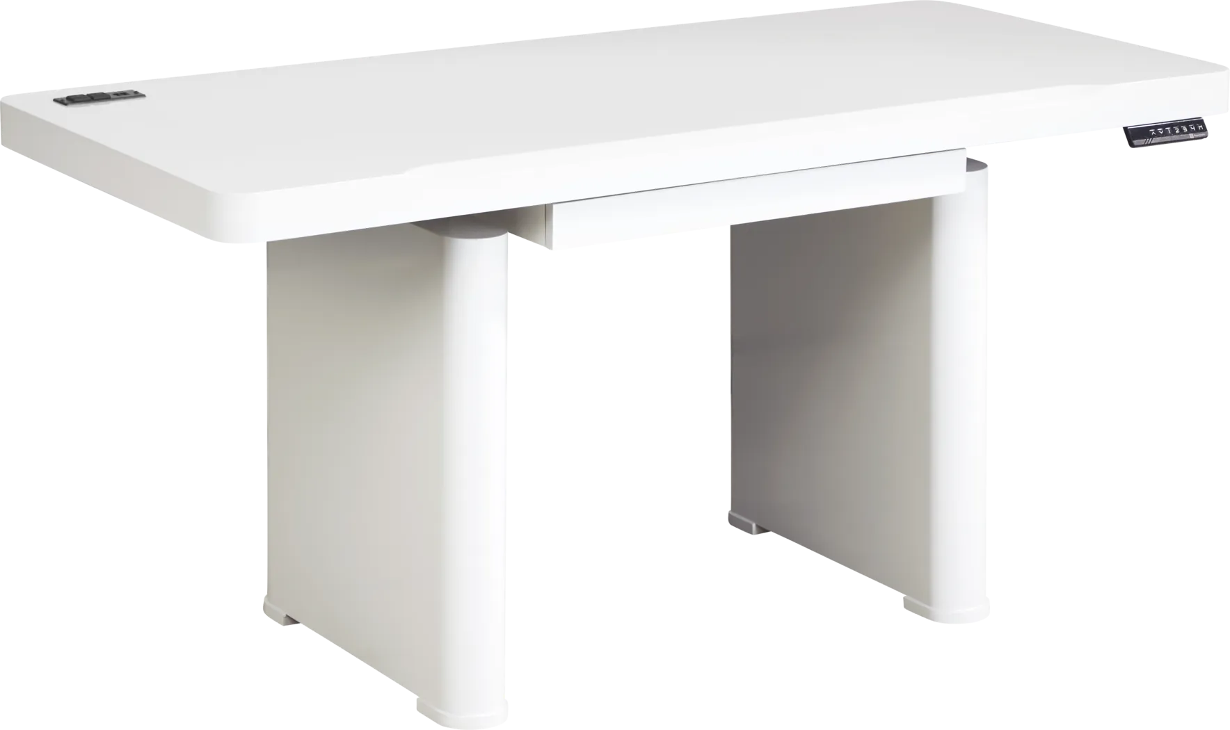 Geller White Sit & Stand Desk - Thumbnail - Image 3