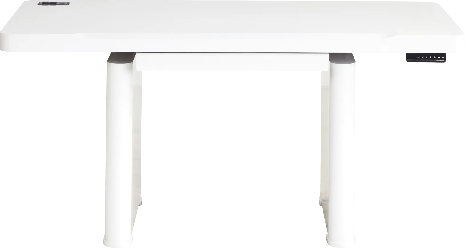 Geller White Sit & Stand Desk - Thumbnail - Image 1