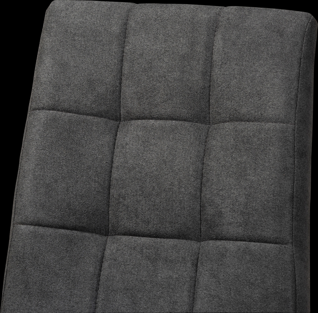 Gelston Dark Gray Side Chair, Set of 2 - Thumbnail - Image 4