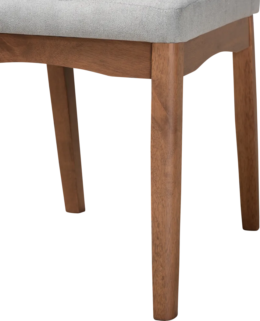 Gelston Light Gray Side Chair, Set of 2 - Thumbnail - Image 5