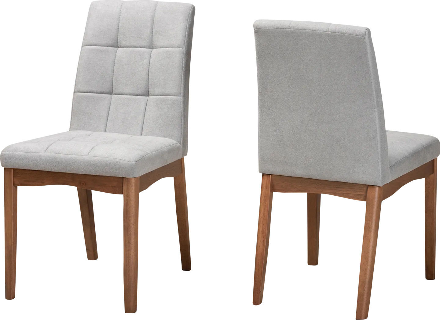 Gelston Light Gray Side Chair, Set of 2 - Thumbnail - Image 1