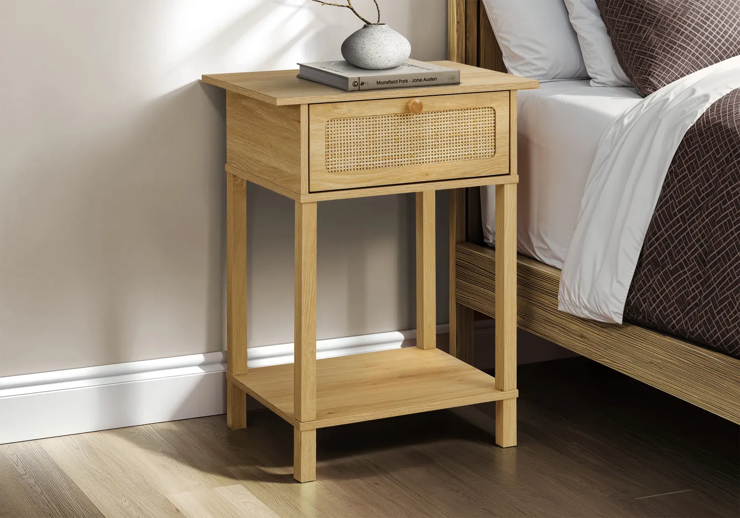 Gembat Natural Nightstand - Thumbnail - Image 3