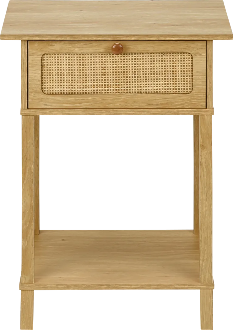 Gembat Natural Nightstand - Thumbnail - Image 1