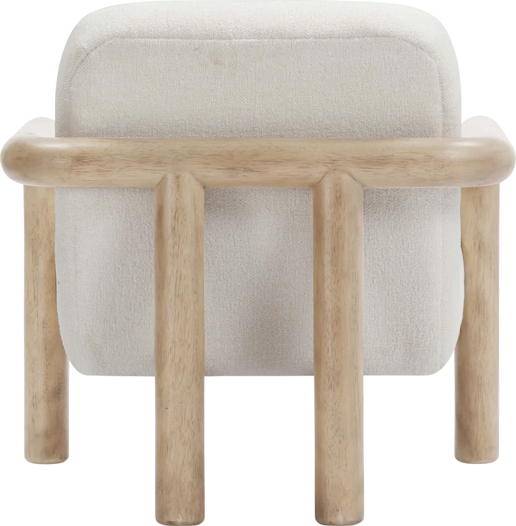 Gemedia II Cream Accent Chair - Thumbnail - Image 5