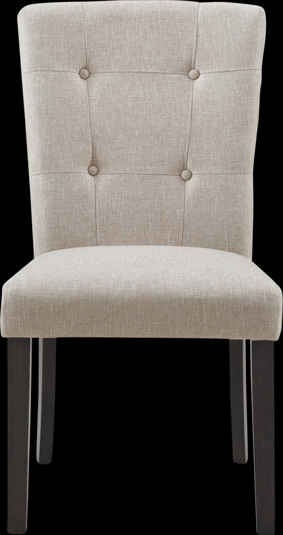 Gemedia Taupe Side Chair, Set of 2 - Thumbnail - Image 8