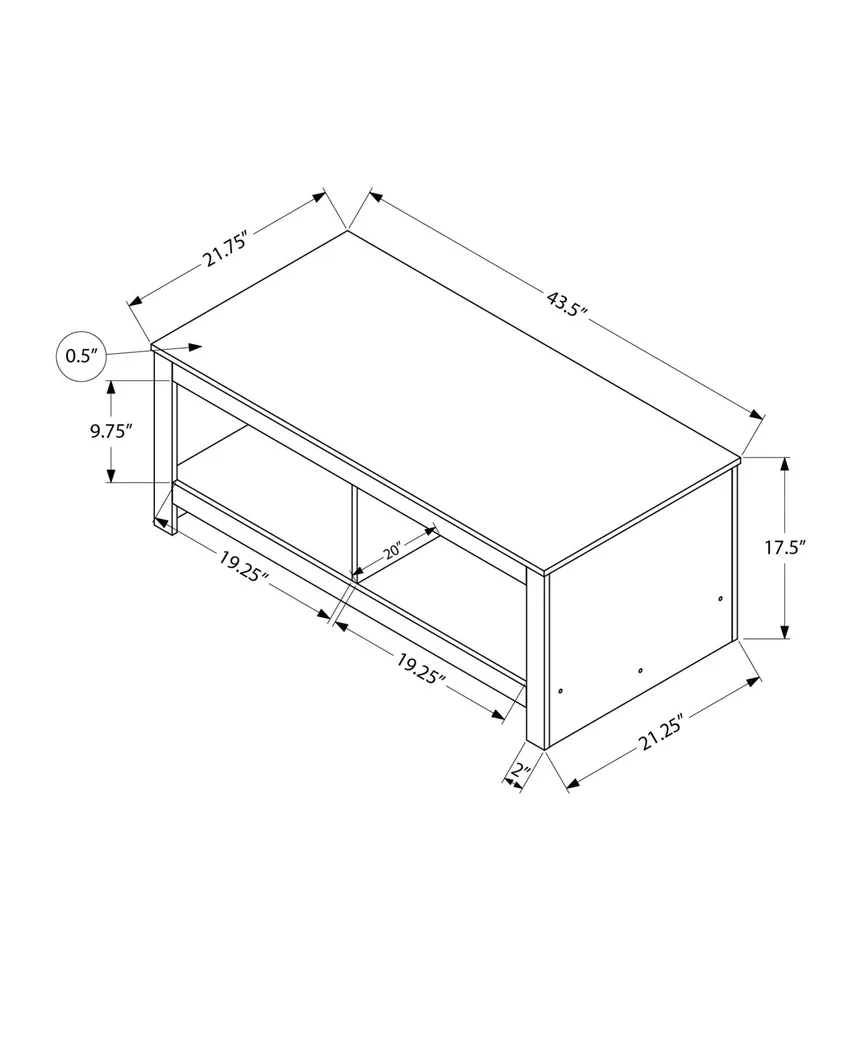 Gemma Gray Cocktail Table - Image 3