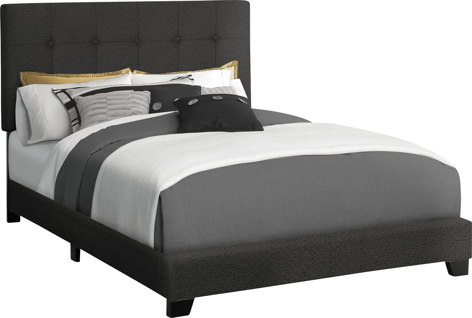 Gemmart Black Full Bed - Thumbnail - Image 1