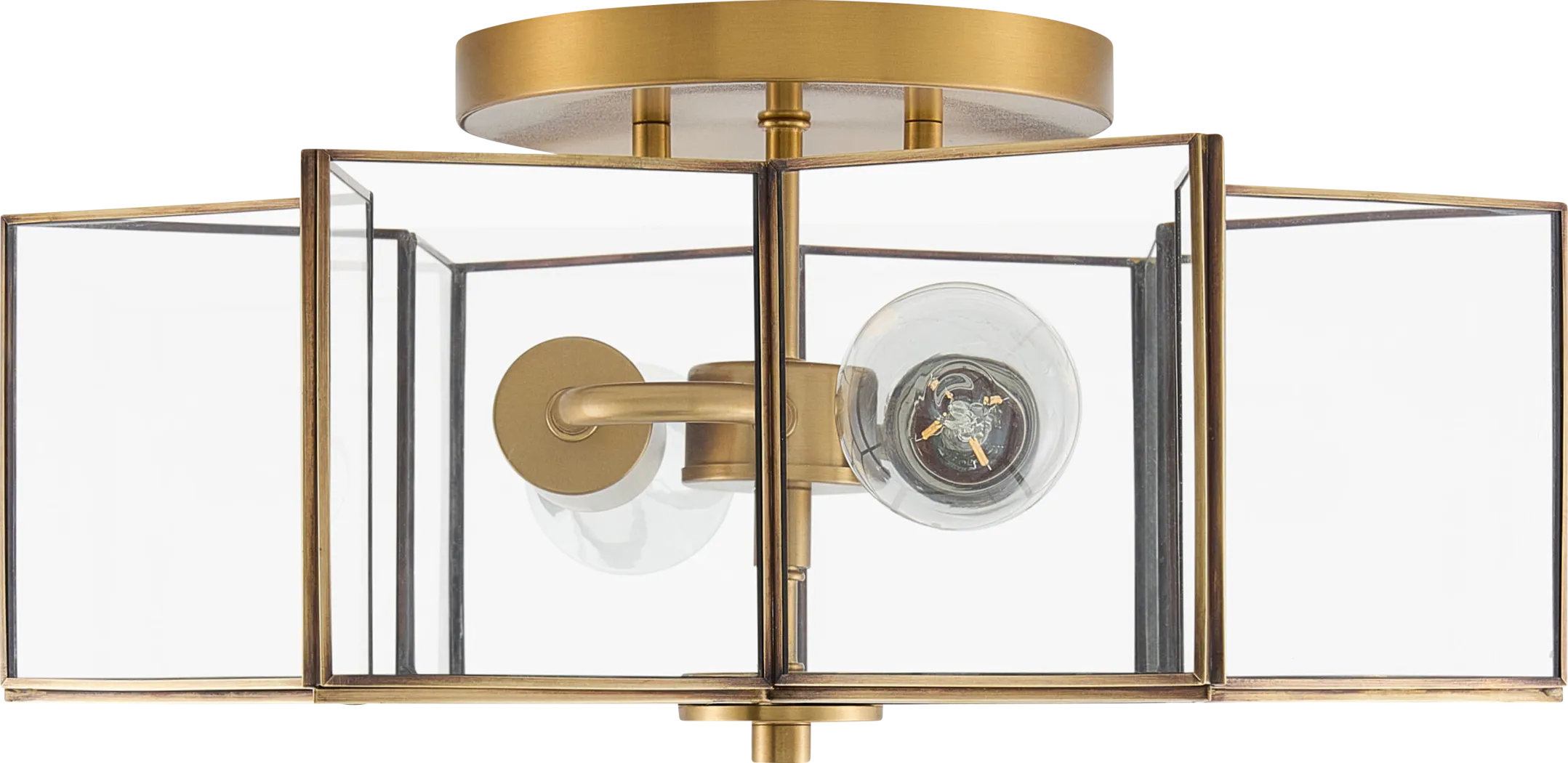 Gemmy Brass Pendant - Thumbnail - Image 1