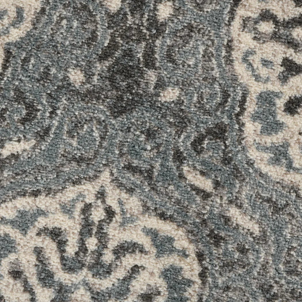 Gemse Blue 4' x 6' Rug - Thumbnail - Image 2