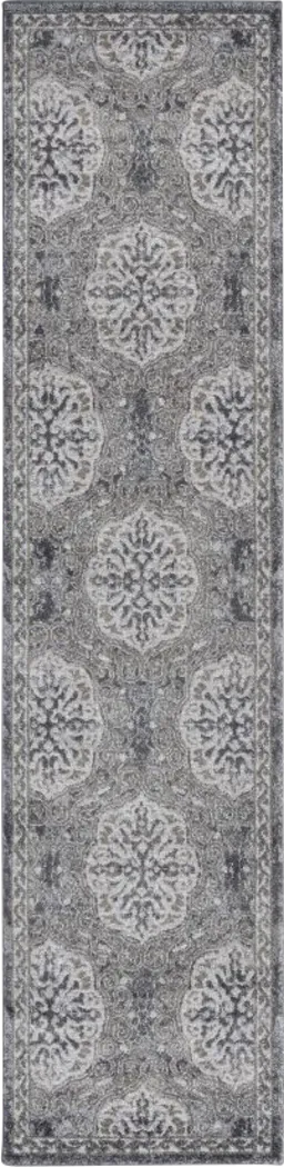 Gemse Brown 2' x 6' Rug - Thumbnail - Image 1