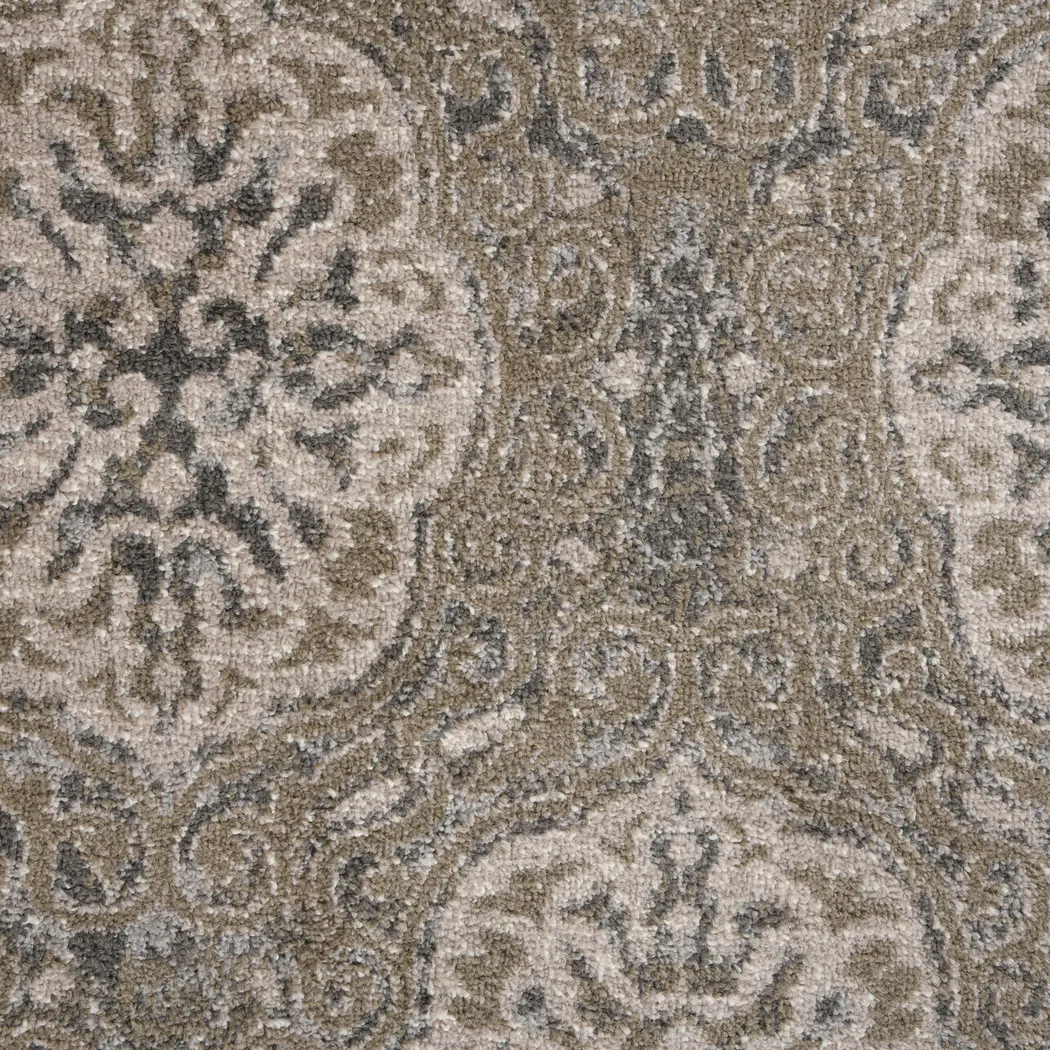 Gemse Brown 2'6 x 10'3 Rug - Thumbnail - Image 3