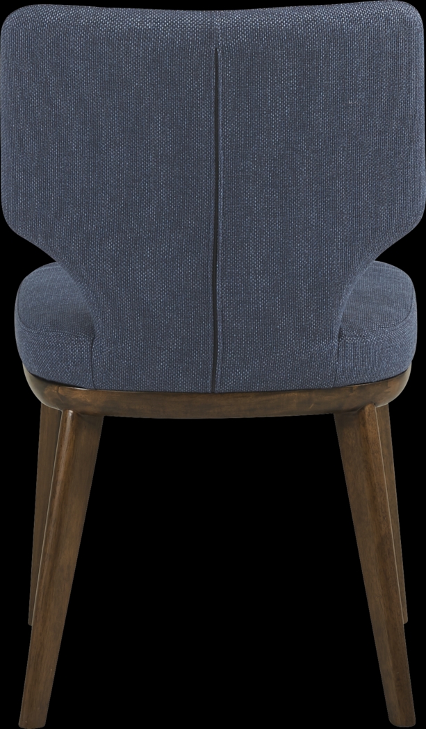 Genaro Blue Side Chair - Thumbnail - Image 3