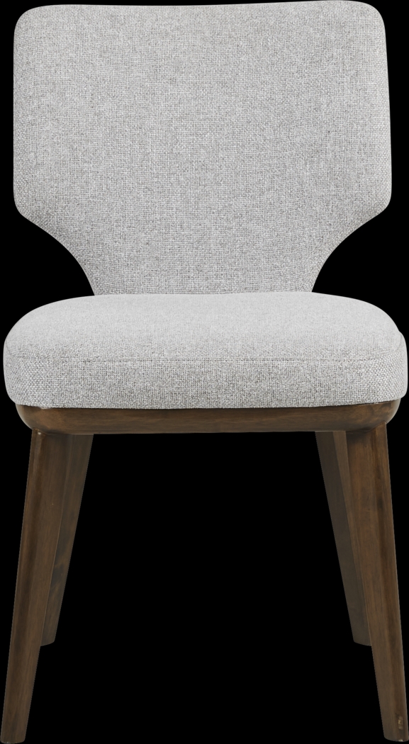 Genaro Brown 7 Pc Dining Room with Gray Chairs - Thumbnail - Image 5