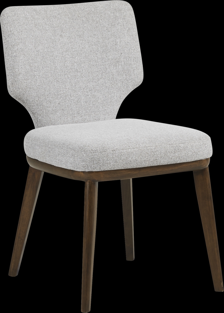 Genaro Brown 7 Pc Dining Room with Gray Chairs - Thumbnail - Image 4