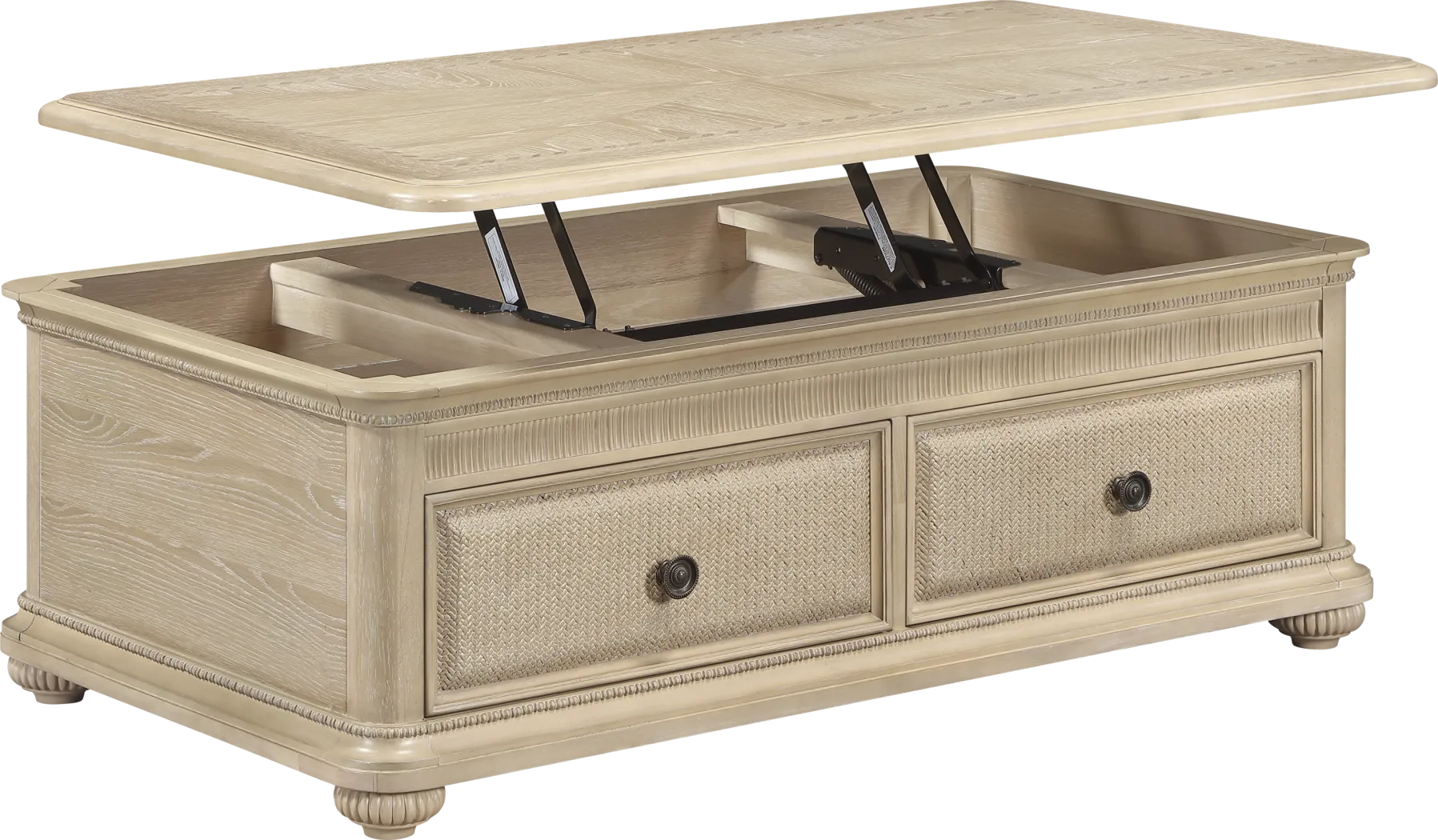 Gene Natural Lift Top Cocktail Table - Image 2