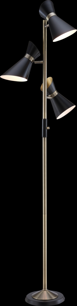 Genesee Gate Black Floor Lamp - Thumbnail - Image 1