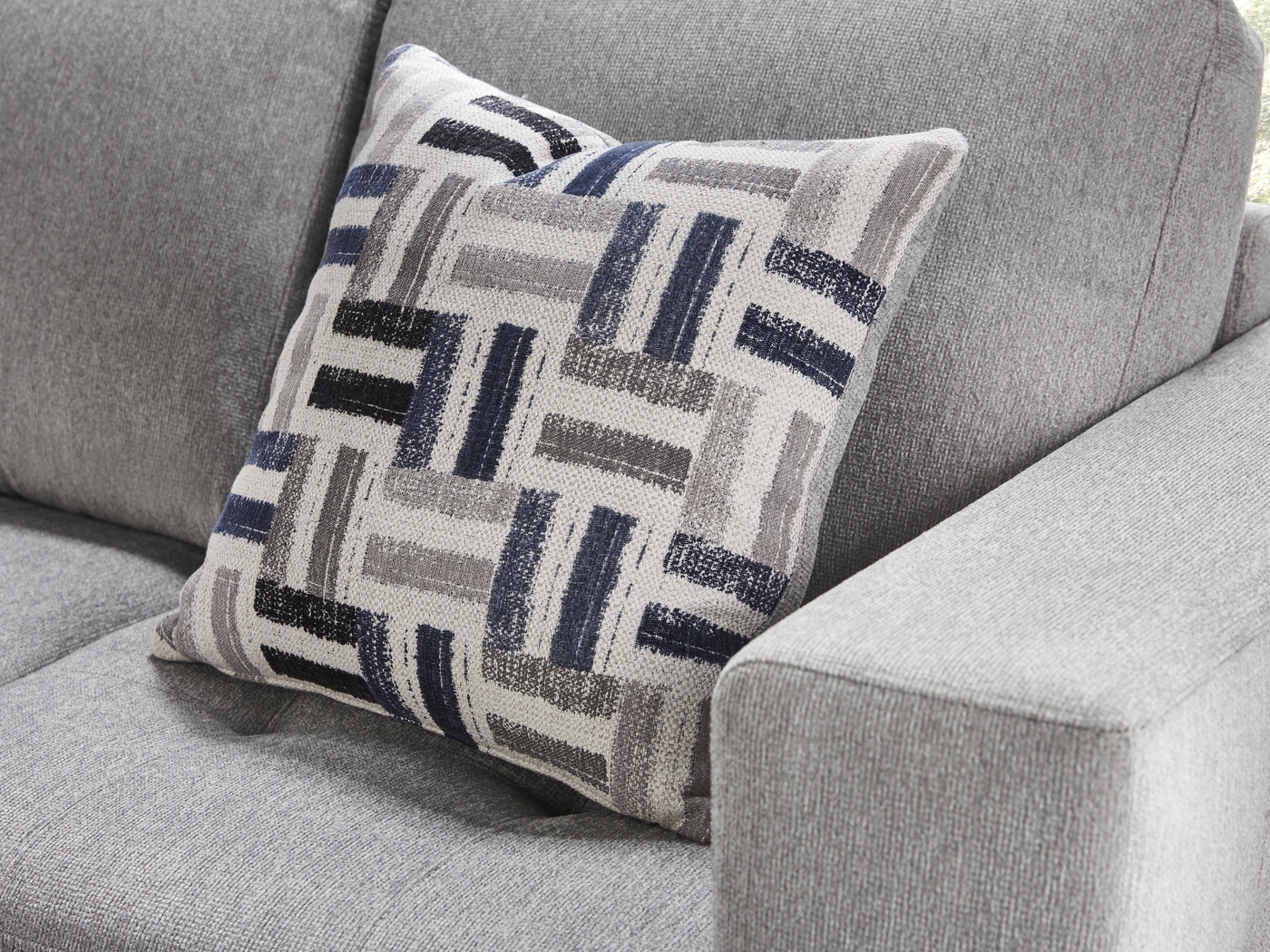 Geneva Gray 6 Pc Sleeper Sectional Living Room - Thumbnail - Image 14