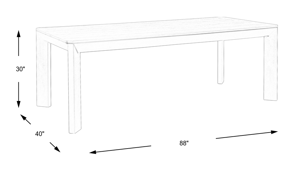 Dimension Image. Please refer to the Dimension Tab on this page for dimension details.