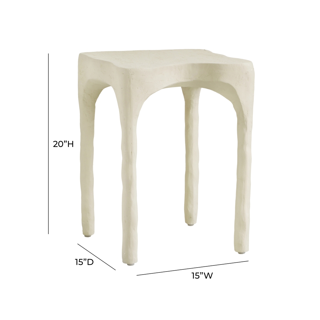Genneys Cream End Table - Thumbnail - Image 5