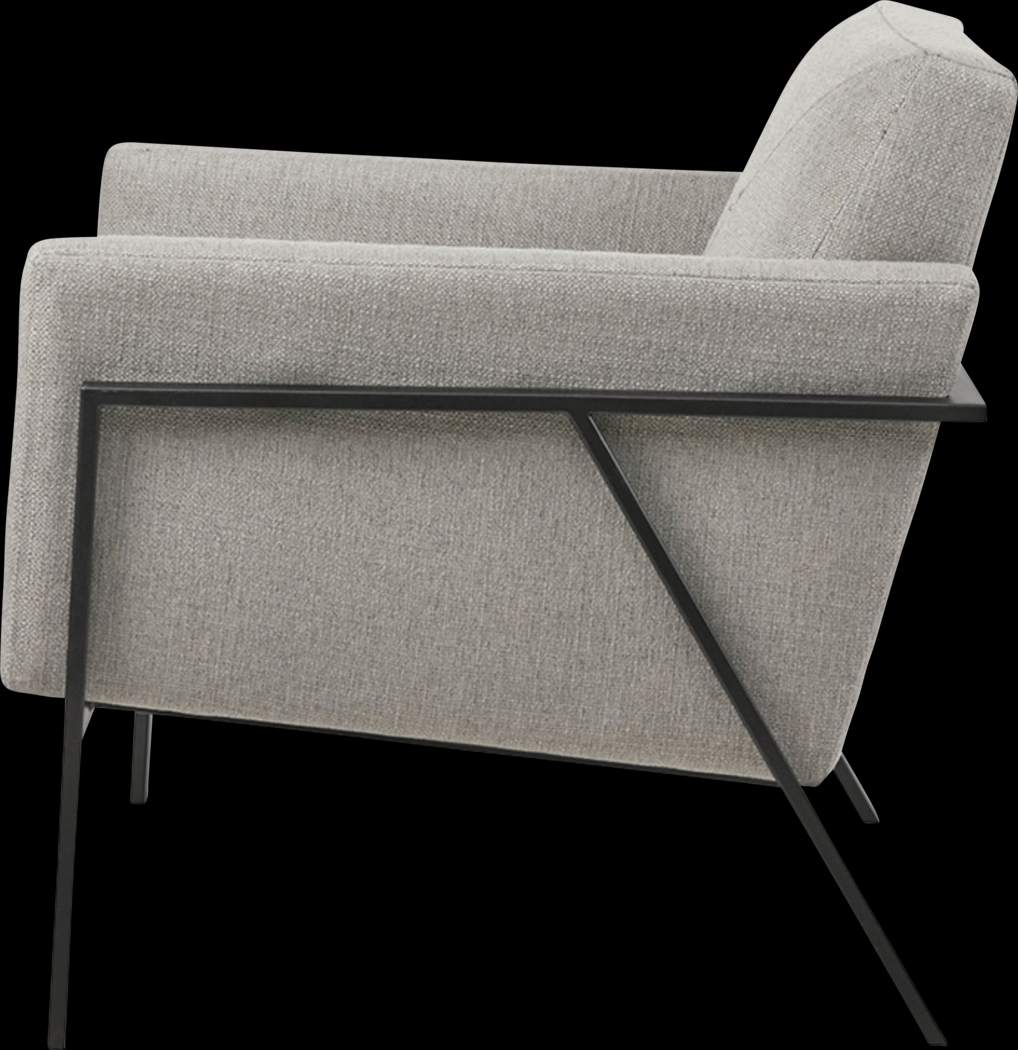 Genoa Way Gray Accent Chair - Thumbnail - Image 8