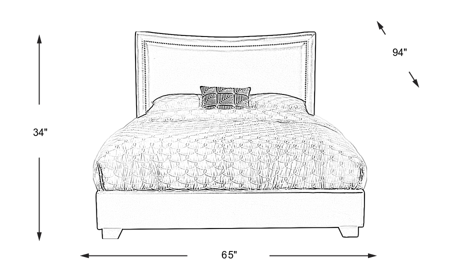 Dimension Image. Please refer to the Dimension Tab on this page for dimension details.