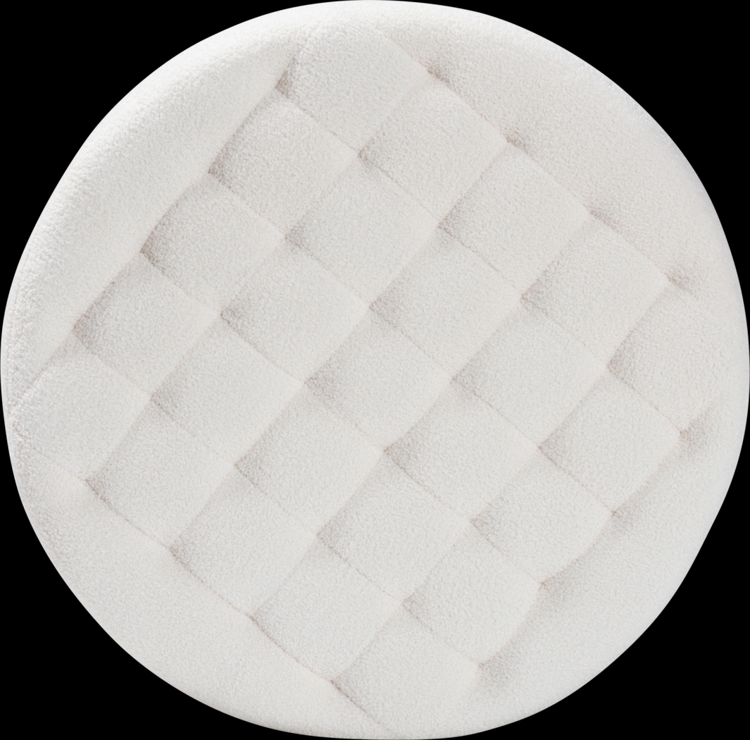 Genoply Ivory Ottoman - Thumbnail - Image 3