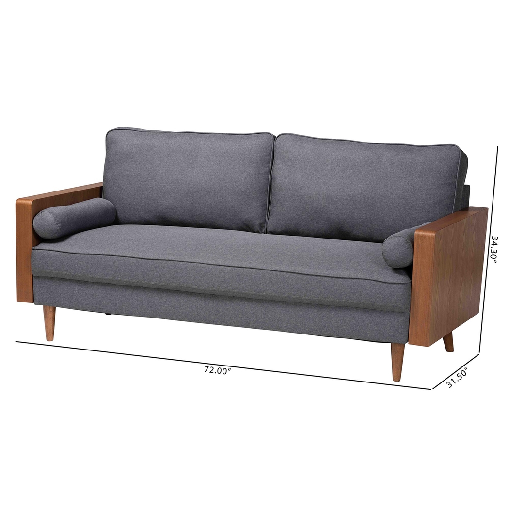 Gensemer Gray Sofa - Thumbnail - Image 10