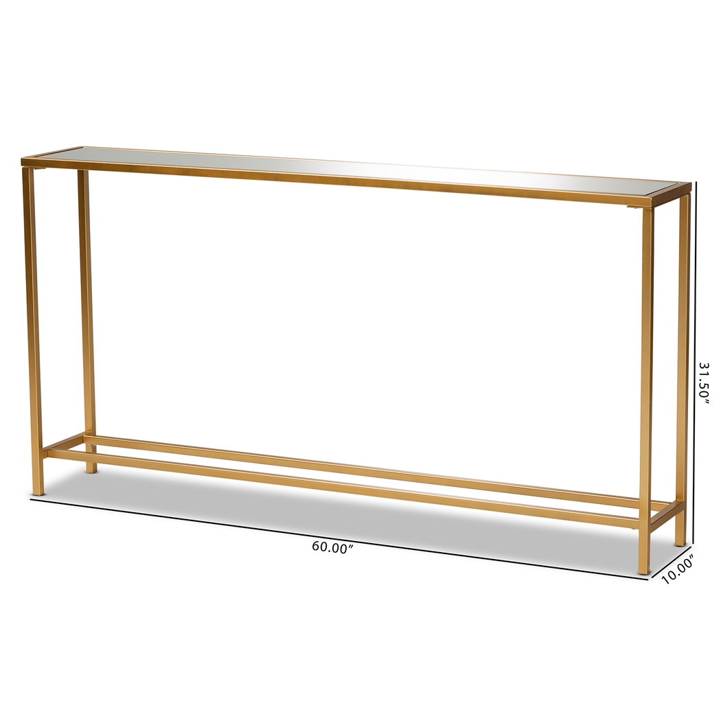 Gensen Yellow Console Table - Thumbnail - Image 8
