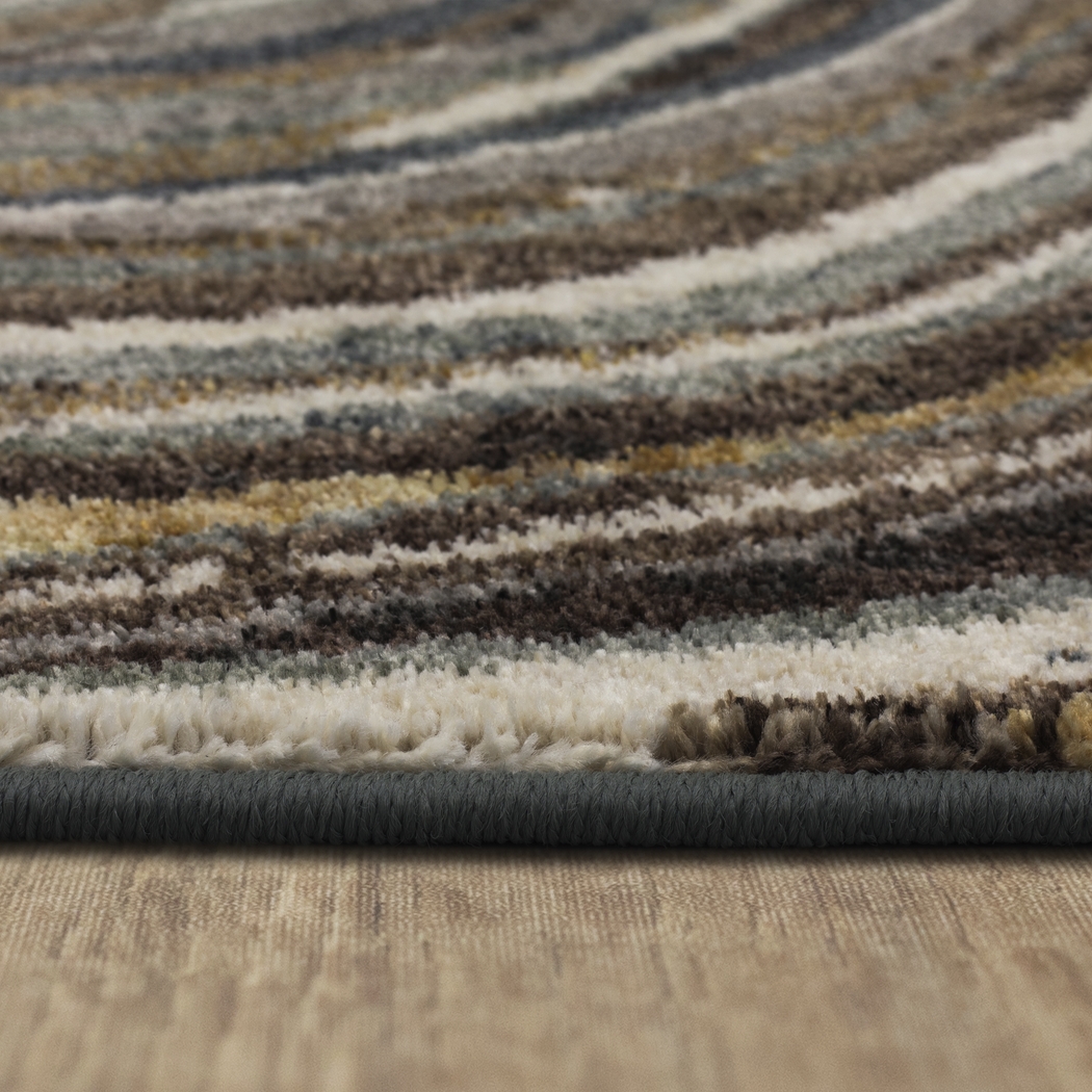 Geode Gray 5'3 x 7'8 Rug - Thumbnail - Image 3