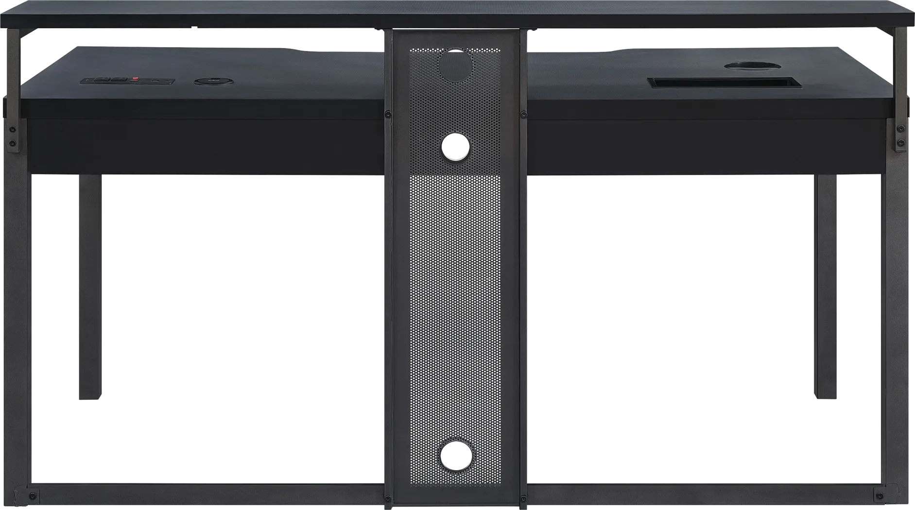 Geordi Black Gaming Desk - Thumbnail - Image 4
