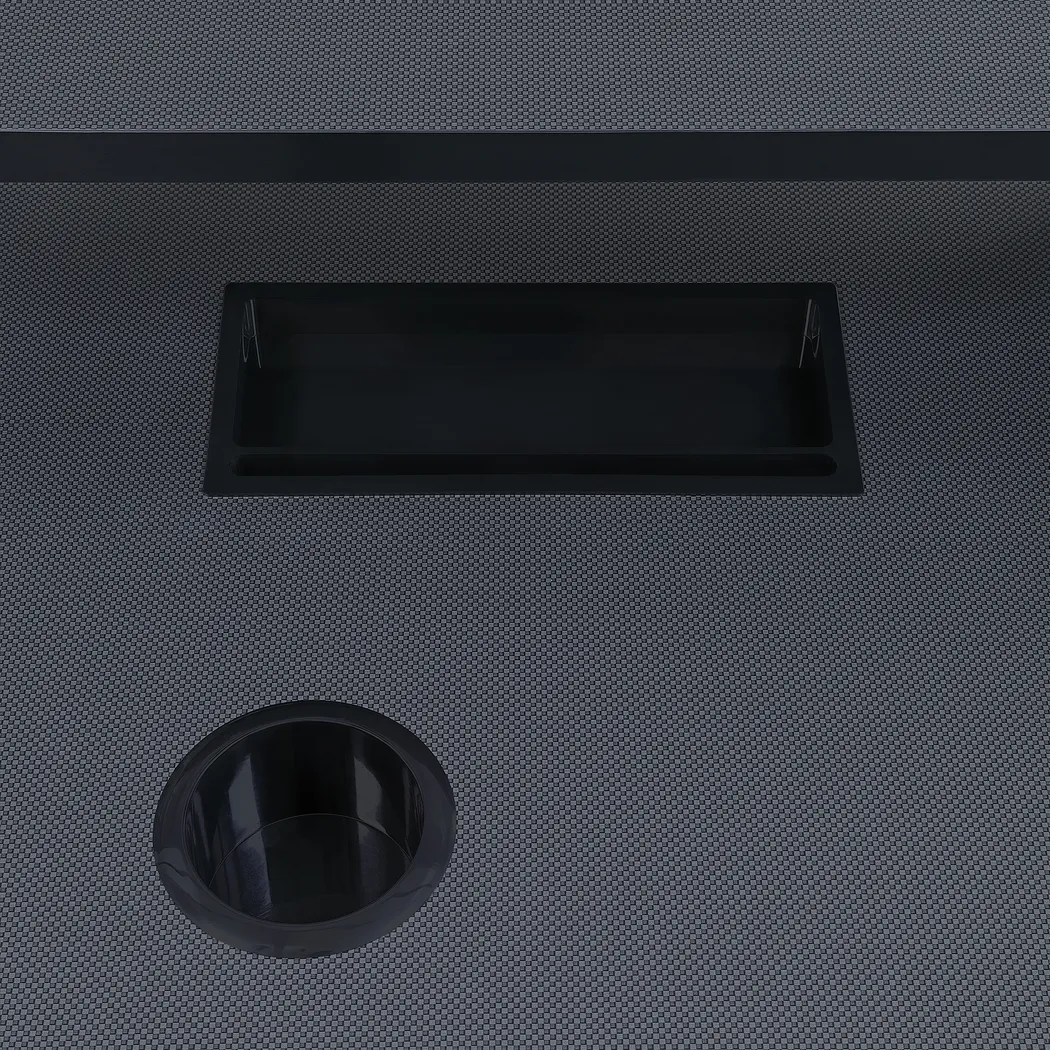Geordi Black Gaming Desk - Thumbnail - Image 9
