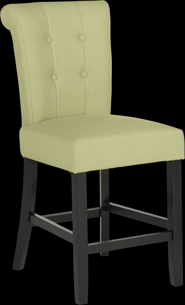 Orland Park Black 5 Pc Counter Height Dining Set with Green Stools - Thumbnail - Image 4