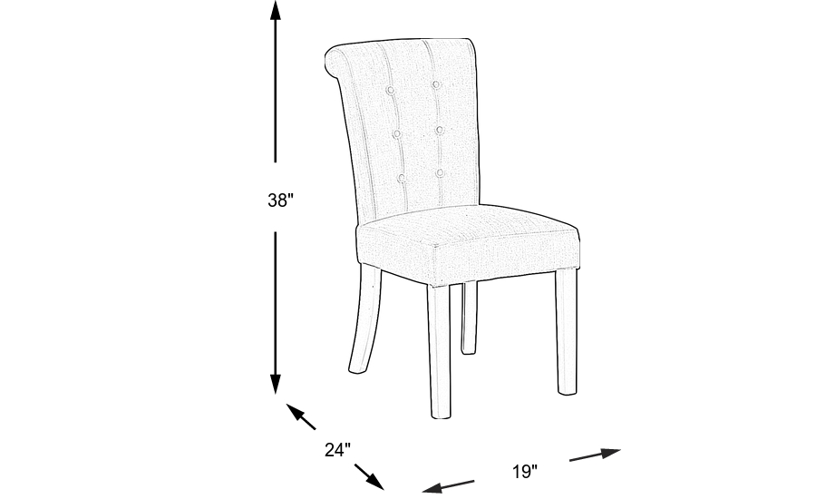 Dimension Image. Please refer to the Dimension Tab on this page for dimension details.